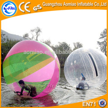 High quality 0.7mm/1.0mm TPU water ball/polo ball, ball shaped water bottle for sale